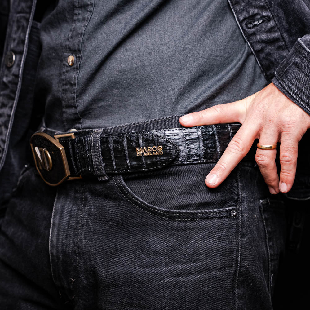 MDM Iowa Belt Black - Mann