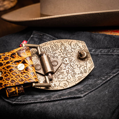 MDM Iowa Belt Mustard Brown - Mann