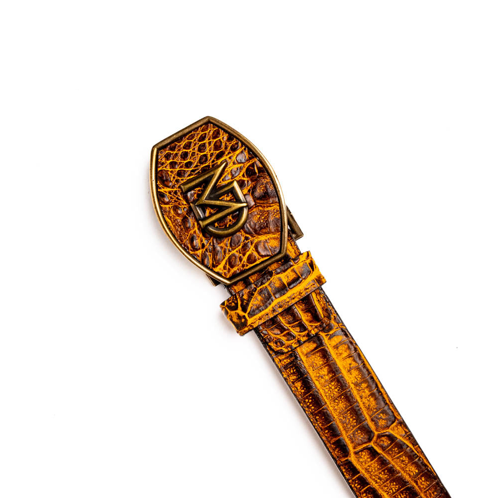 MDM Iowa Belt Mustard Brown - Mann