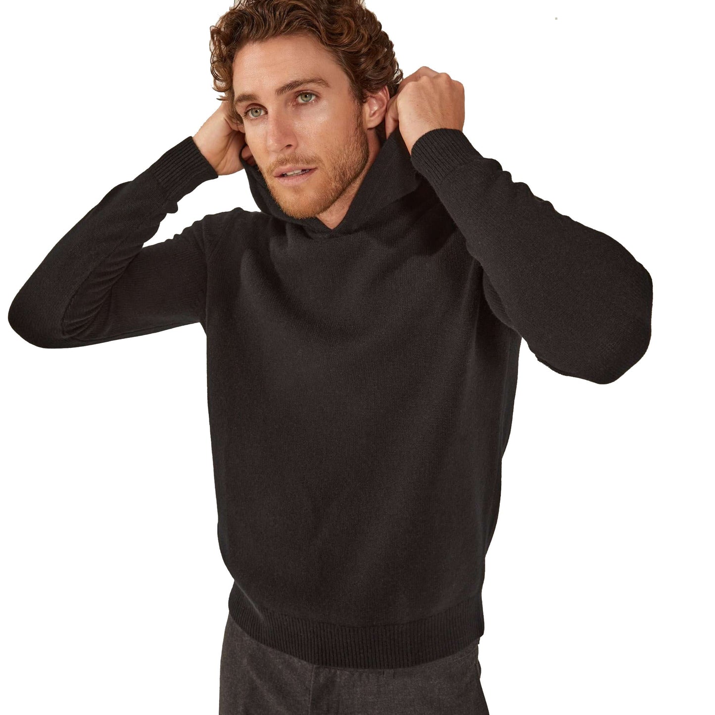 Italic Jasper Cashmere Hoodie - Mann