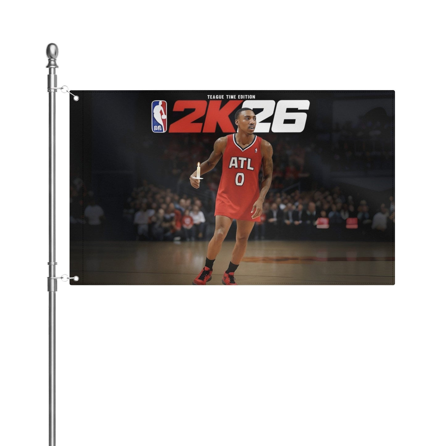 AthleteFlags Jeff Teague Time Flag - Mann
