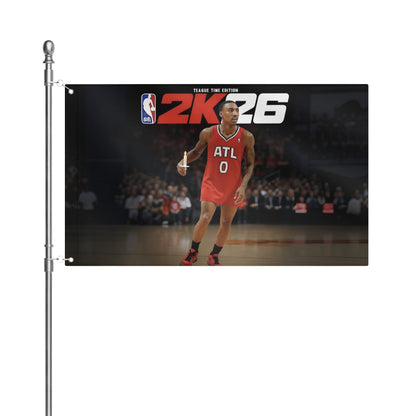AthleteFlags Jeff Teague Time Flag - Mann