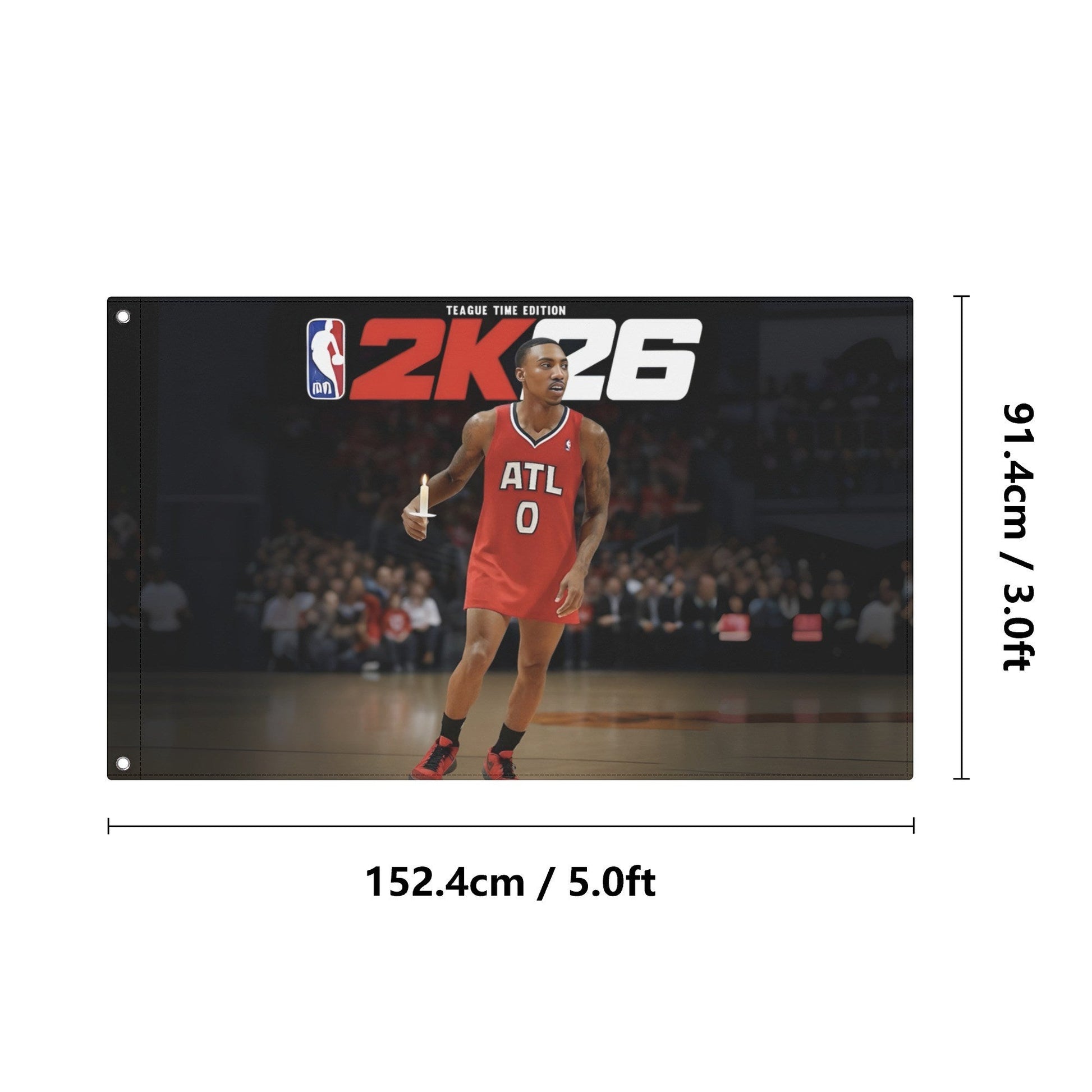 AthleteFlags Jeff Teague Time Flag - Mann
