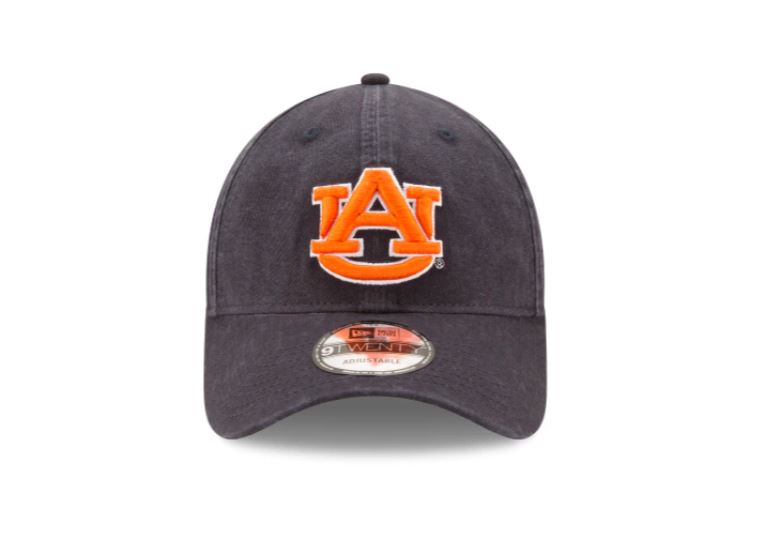 Auburn Tigers - 9Twenty Core Classic Dark Gray Hat, New Era - Mann