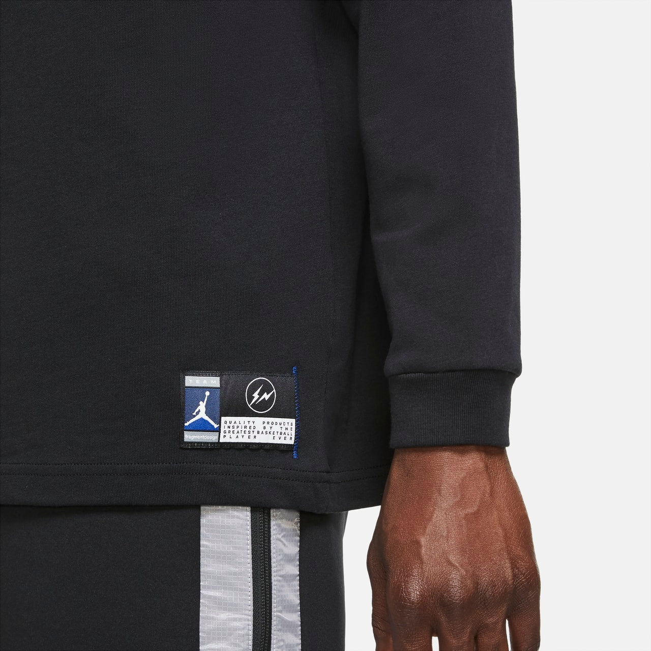 Size S Jordan x Fragment Design Long-Sleeve T-Shirt