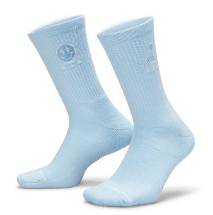 Size XL J Balvin x Jordan Crew Socks ‘Blue’