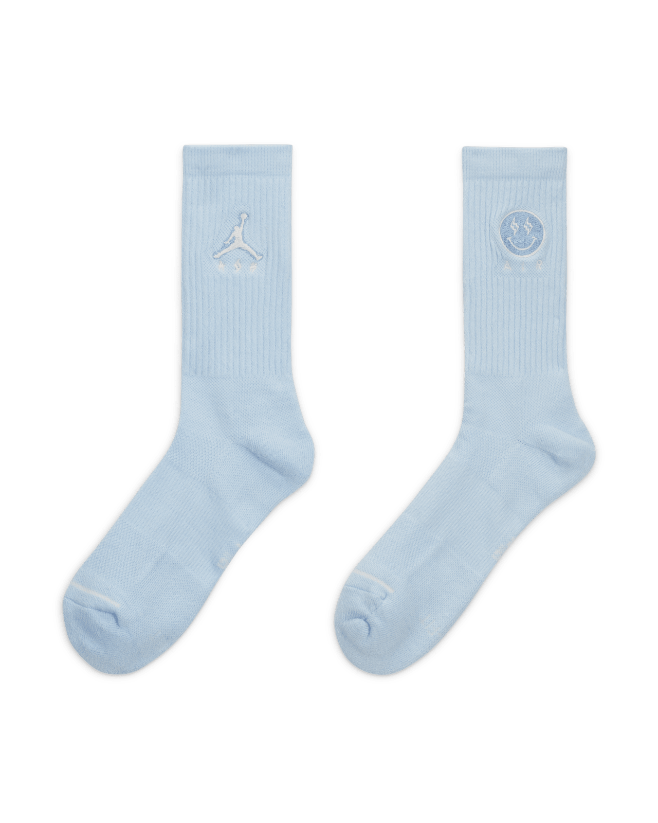 Size XL J Balvin x Jordan Crew Socks ‘Blue’