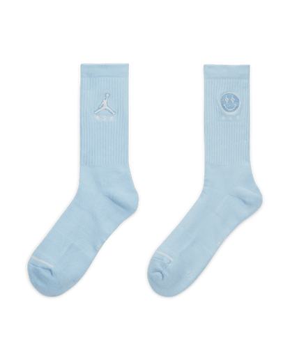 Size XL J Balvin x Jordan Crew Socks ‘Blue’