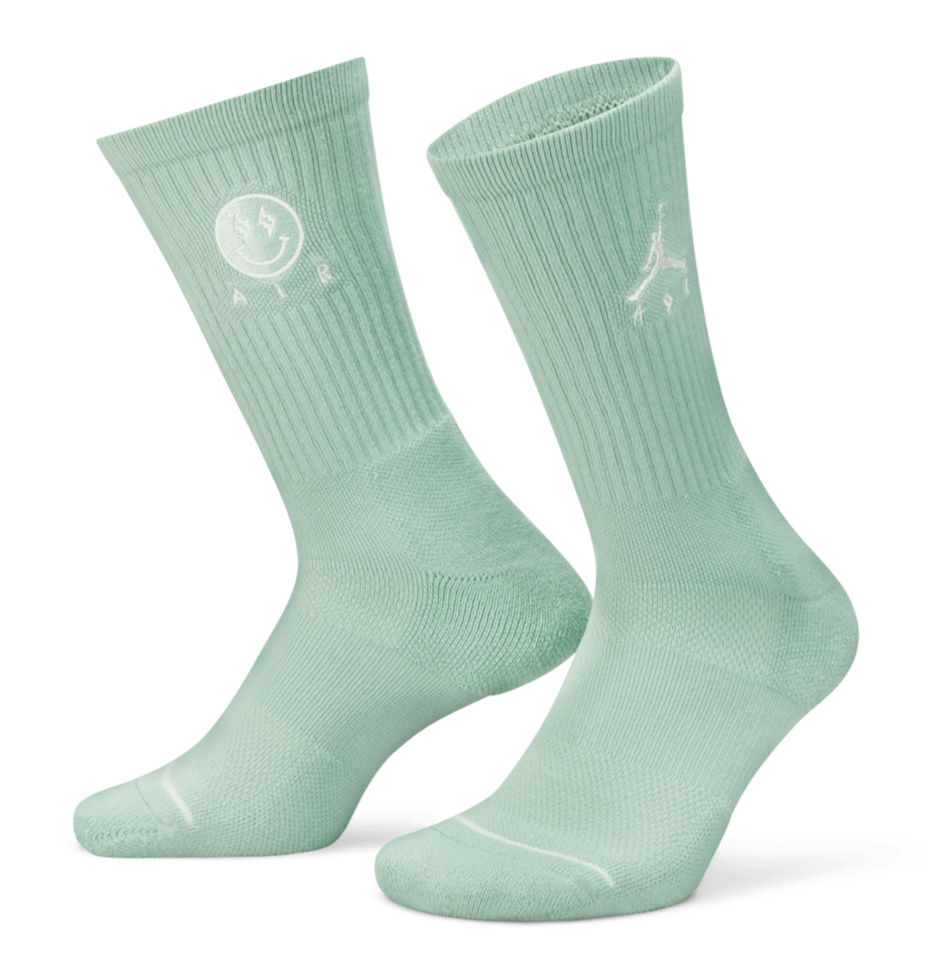J Balvin x Jordan Socks ‘Green’