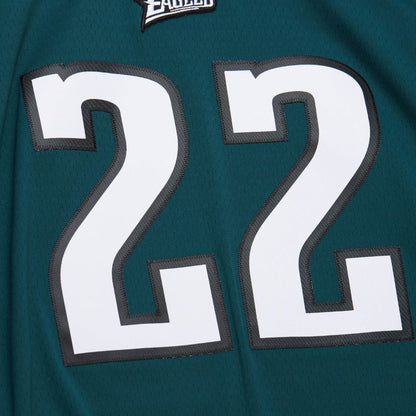 MENS MITCHELL & NESS NFL DARK JERSEY EAGLES 2002 DUCE STALEY