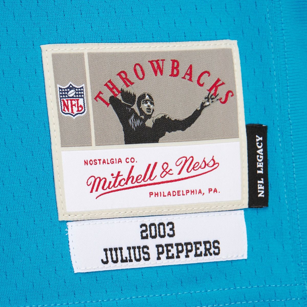 Size XL Carolina Panthers - Julius Pepper 2003 Blue Jersey