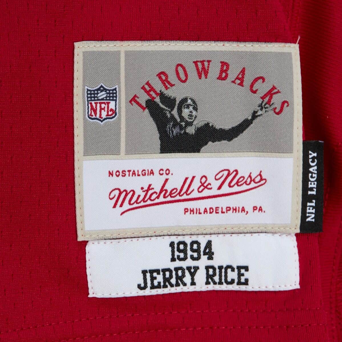 San Francisco 49ers - Jerry Rice 1994 Legacy Red Jersey