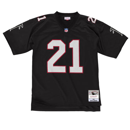 [LGJYCP18051-AFABLCK92DSA] Mens Mitchell & Ness NFL Legacy Jersey Falcons 1992 Deion Sanders - sneakAR