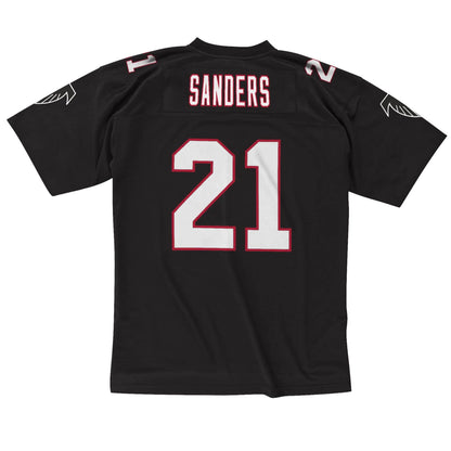 [LGJYCP18051-AFABLCK92DSA] Mens Mitchell & Ness NFL Legacy Jersey Falcons 1992 Deion Sanders - sneakAR