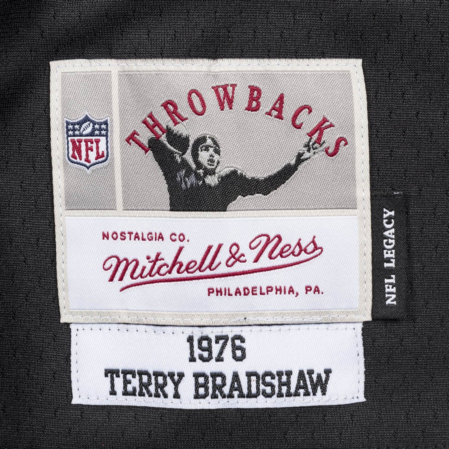 Size M Pittsburgh Steelers - Terry Bradshaw 1976 Legacy Jersey