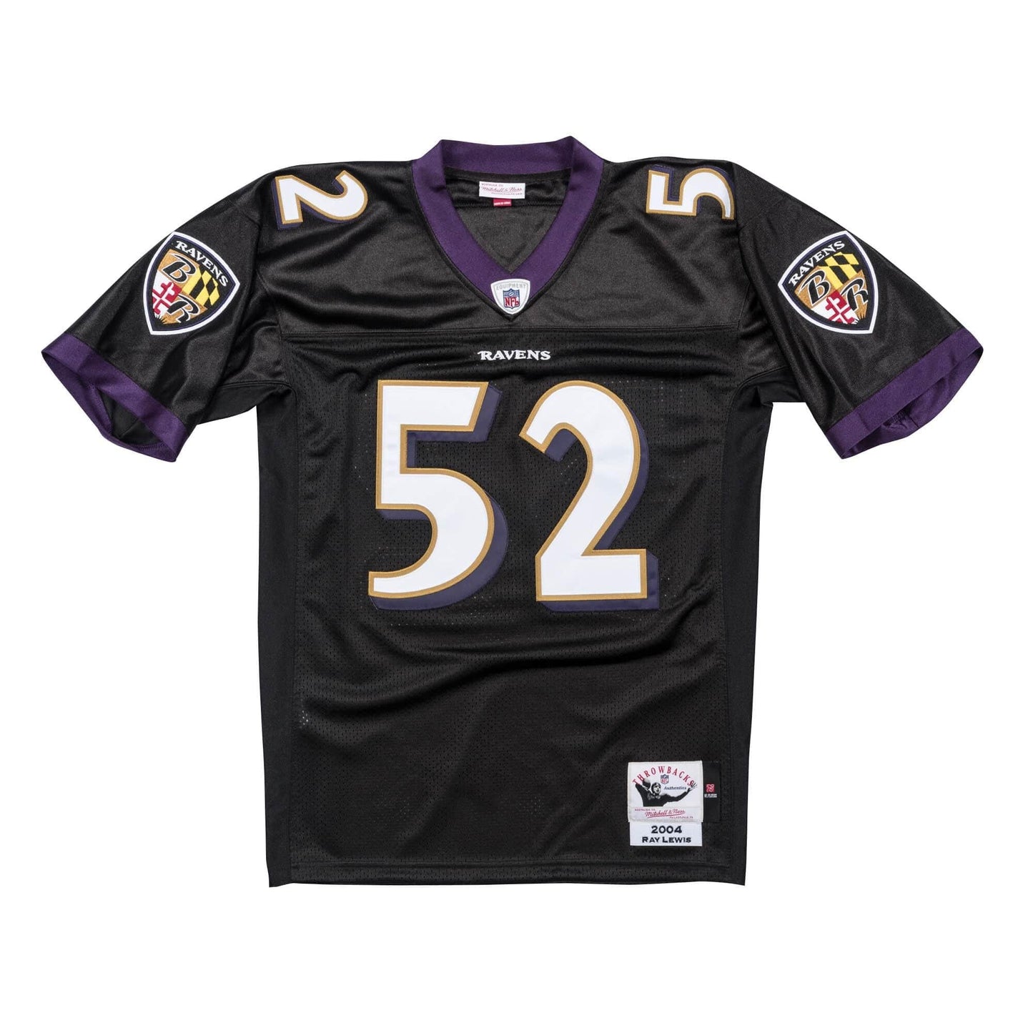 [AJY6CP18017-BRABLCK04RLE] Mens Mitchell & Ness NFL Authentic Alternate Jersey Ravens 2004 Ray Lewis - sneakAR