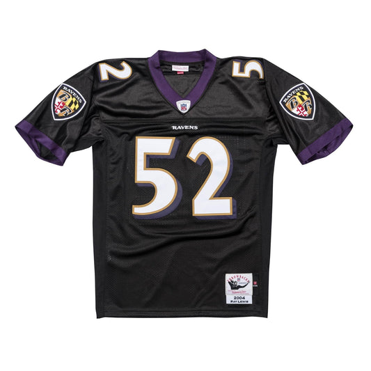 [AJY6CP18017-BRABLCK04RLE] Mens Mitchell & Ness NFL Authentic Alternate Jersey Ravens 2004 Ray Lewis - sneakAR