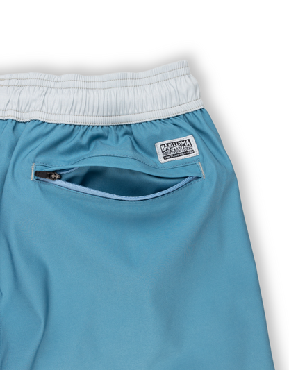 Baja Llama Solid Sky Seeker - Stretch Swimsuit