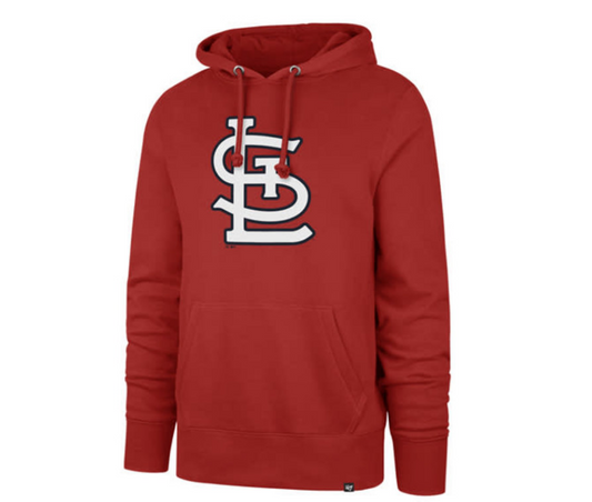 St. Louis Cardinals - Red Imprint Headline Men's Hoodie - Mann