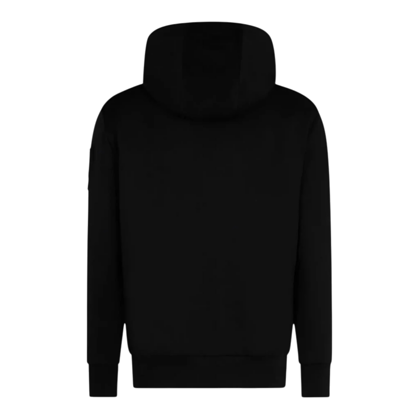 Moose Knuckles Classic Bunny Zip-Up Hoodie 'Black/White Fur'