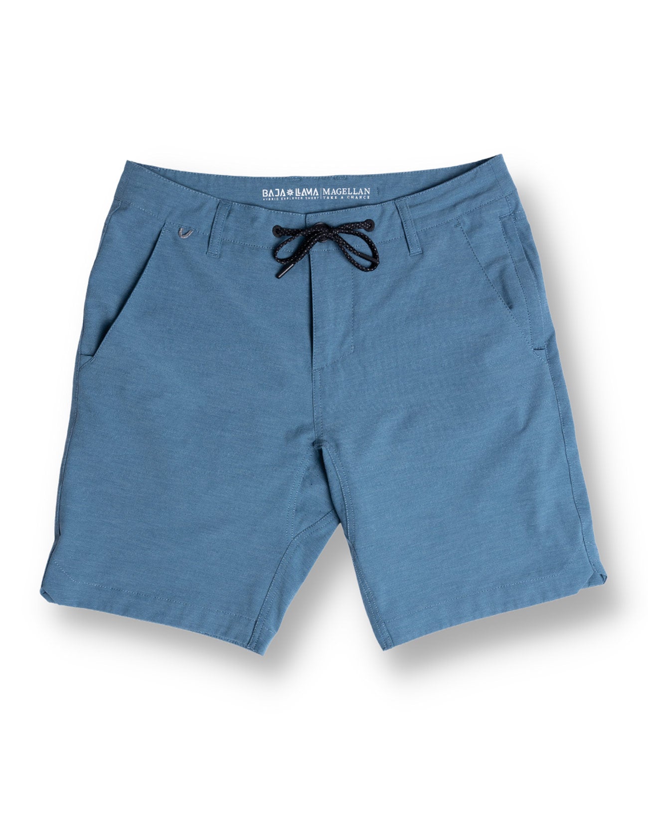 Baja Llama's Magellan Mallard Blue Hybrid Explorer Short