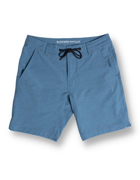 Baja Llama's Magellan Mallard Blue Hybrid Explorer Short