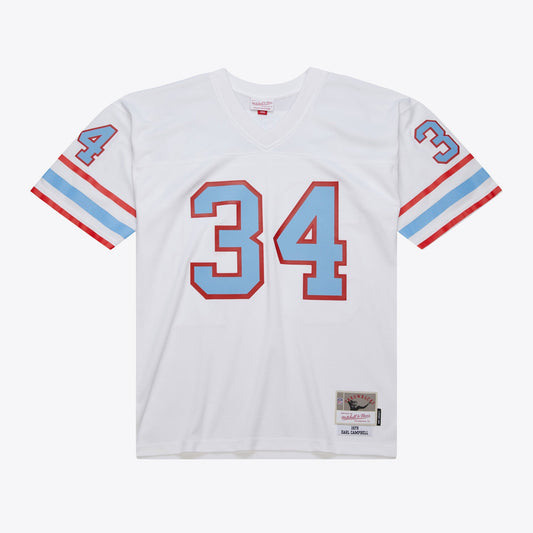 Size L Houston Oilers - Earl Campbell 1979 Away Jersey