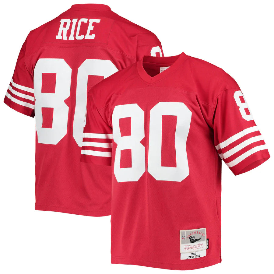 Size 2XL San Francisco 49ers - 90 Jerry Rice Legacy Jersey - Mann
