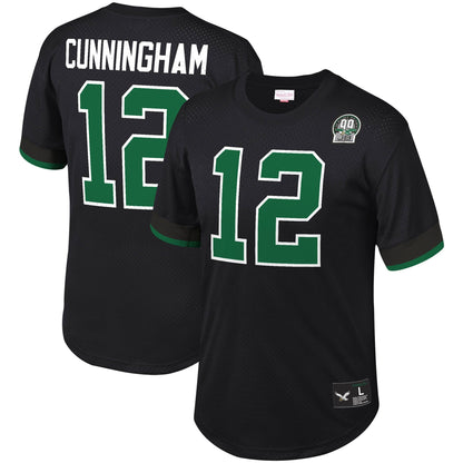 Philadelphia Eagles - Randall Cunningham 1992 Mesh Crewneck Black Jersey