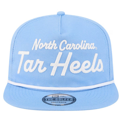 North Carolina Tar Heels - Golfer Snapback Hat, New Era - Mann