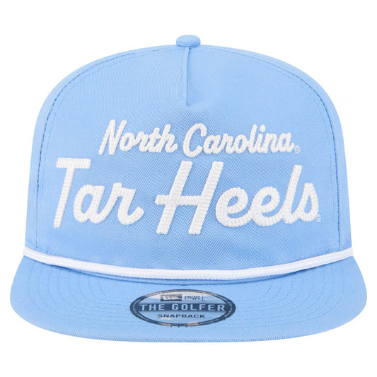 North Carolina Tar Heels - Golfer Snapback Hat, New Era - Mann
