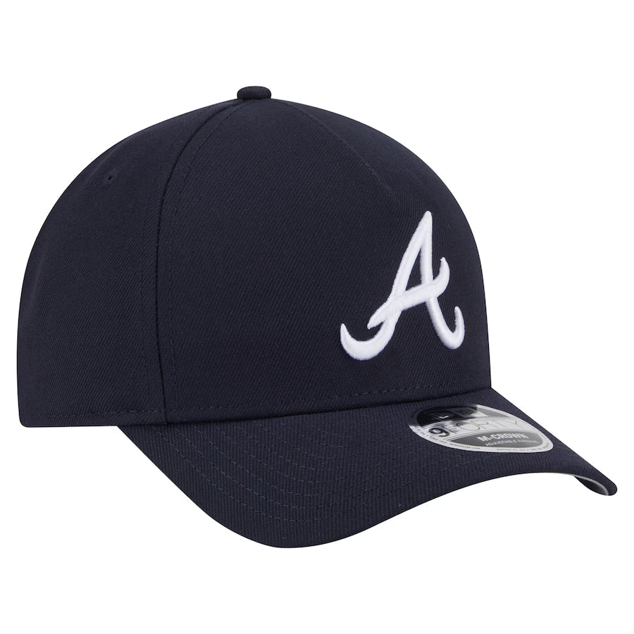 Atlanta Braves - 9Forty M-Crown Navy Adjustable Hat, New Era - Mann