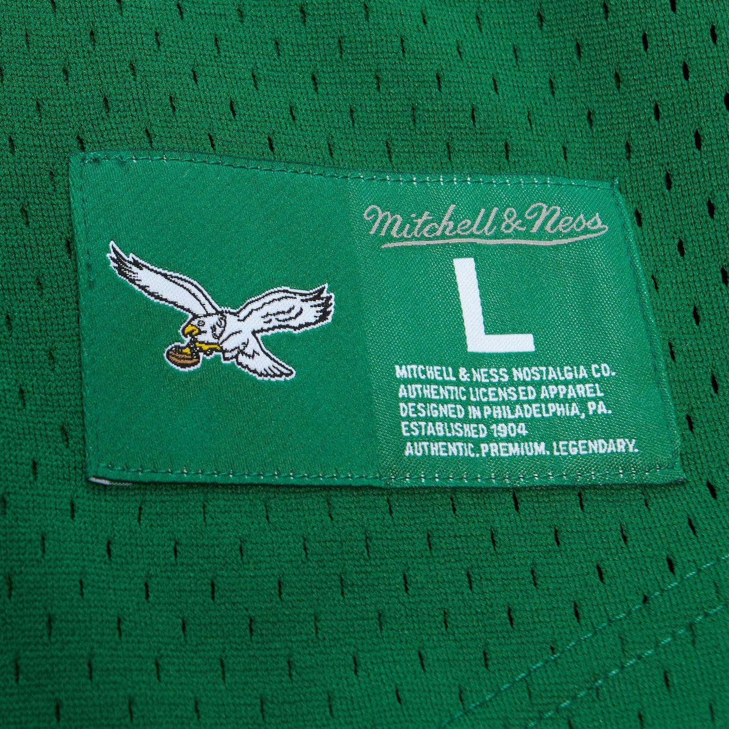 Philadelphia Eagles - Randall Cunningham 1983 Mesh Crewneck Jersey