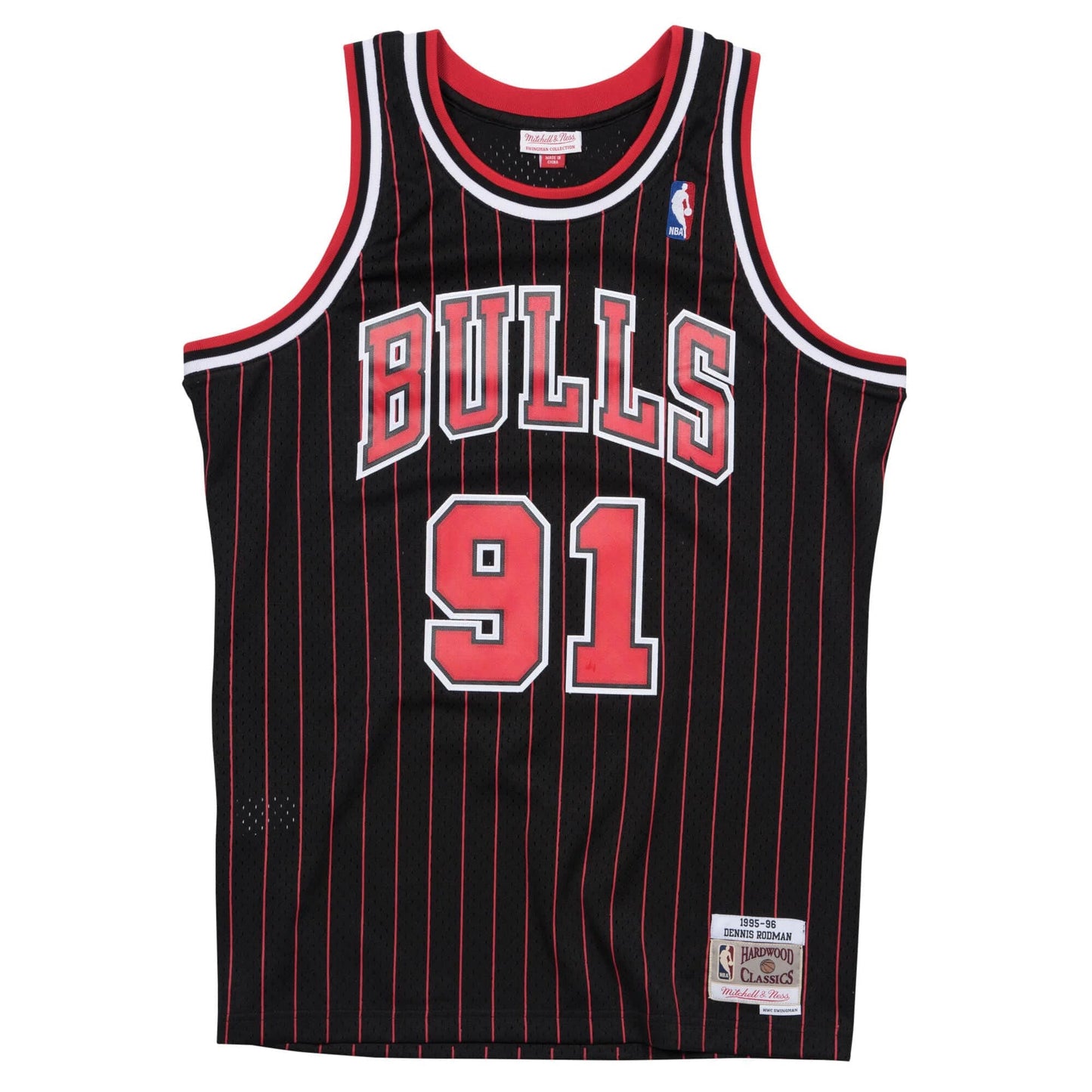 Chicago Bulls - 95 Dennis Rodman Swingman Alternate Jersey - Mann