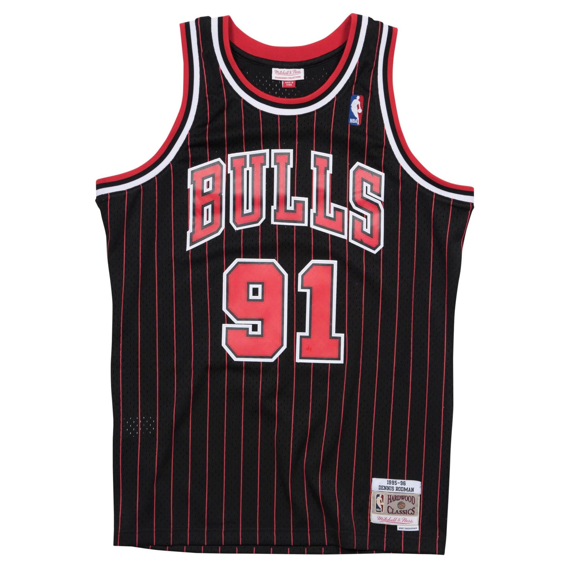 Chicago Bulls - 95 Dennis Rodman Swingman Alternate Jersey - Mann