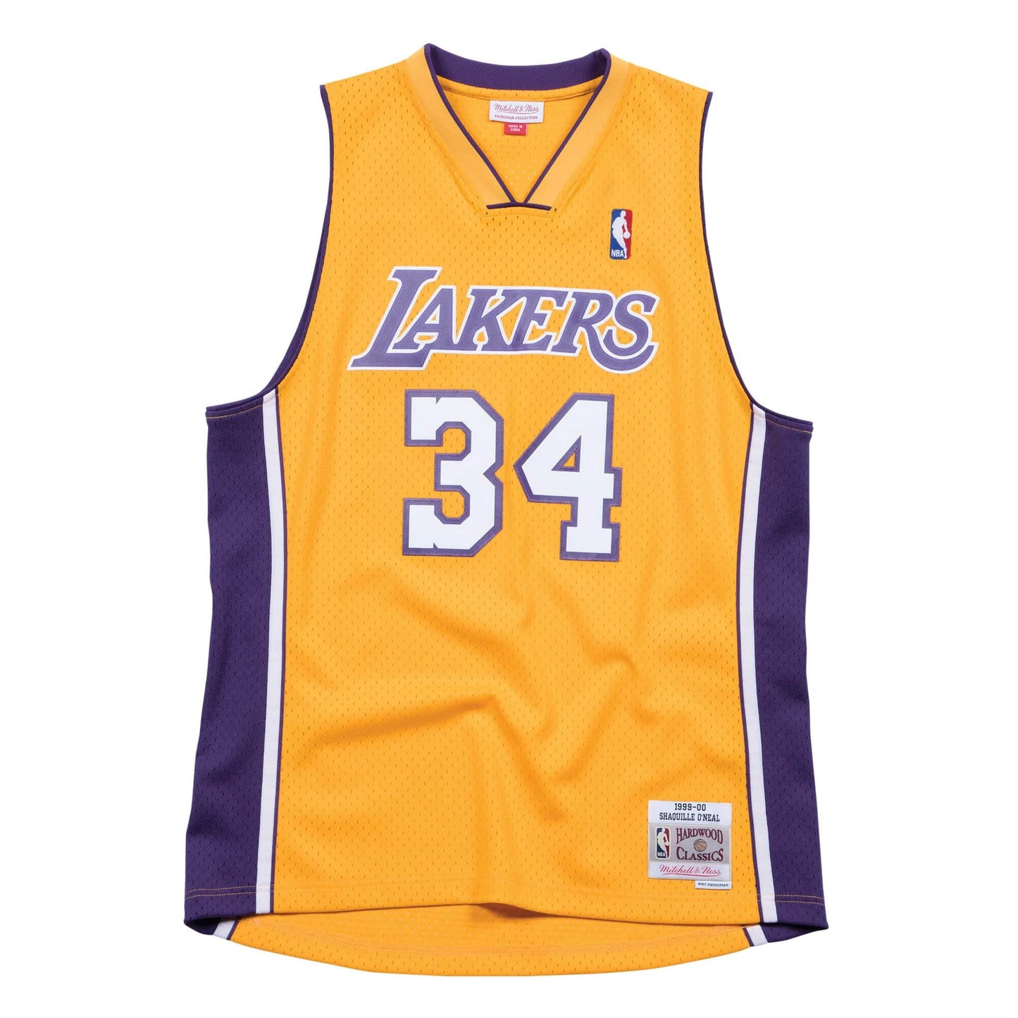 Los Angeles Lakers - 99 Shaquille O'Neal Swingman Home Jersey - Mann