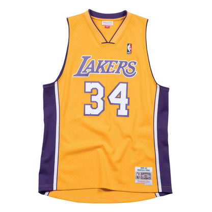 Los Angeles Lakers - 99 Shaquille O'Neal Swingman Home Jersey - Mann