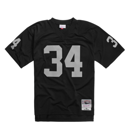 [LGJYAC18035-LAIBLCK88BJA] Mens Mitchell & Ness NFL Legacy Jersey Oakland Raiders 88 Bo Jackson - sneakAR