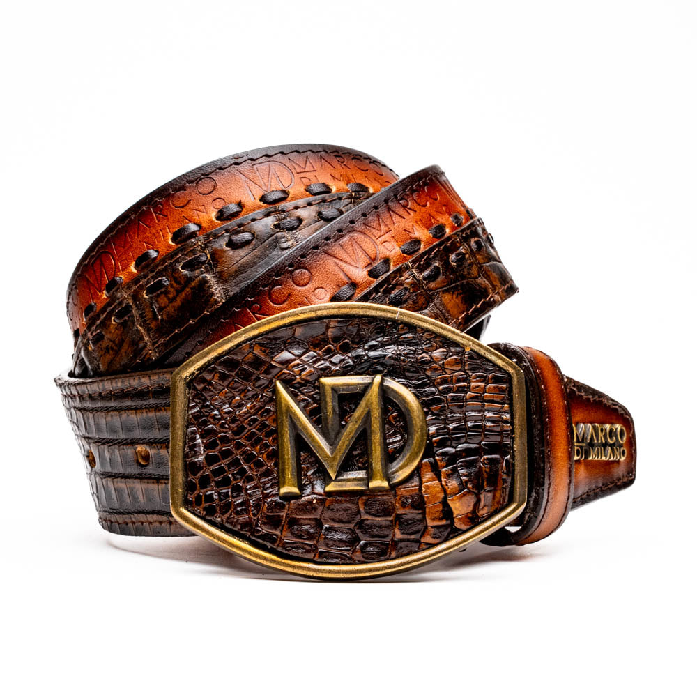 MDM Montana Belt Aged Brown - Mann