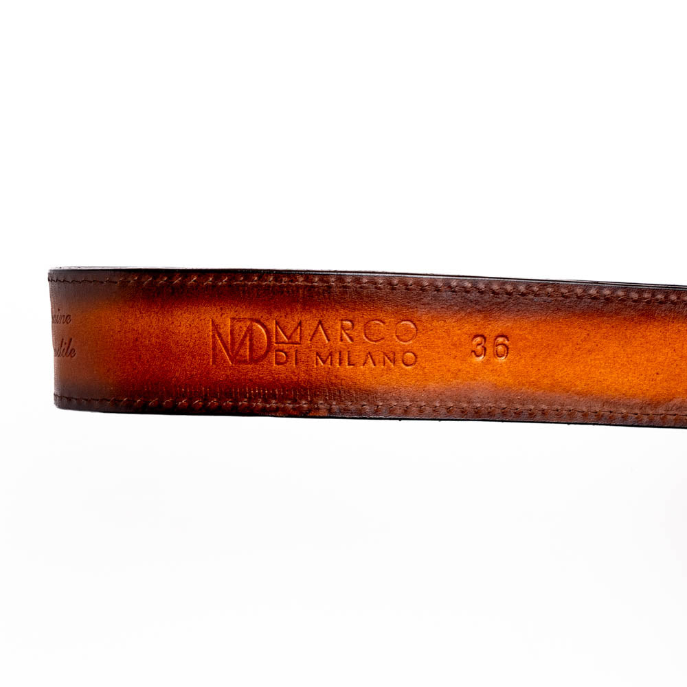 MDM Montana Belt Aged Brown - Mann