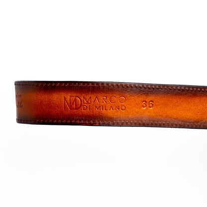 MDM Montana Belt Aged Brown - Mann
