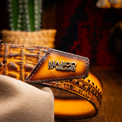 MDM Montana Belt Mustard Brown - Mann