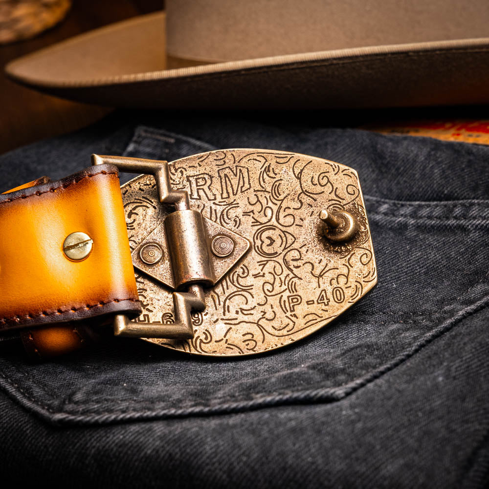 MDM Montana Belt Mustard Brown - Mann
