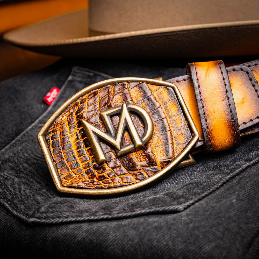 MDM Montana Belt Mustard Brown - Mann