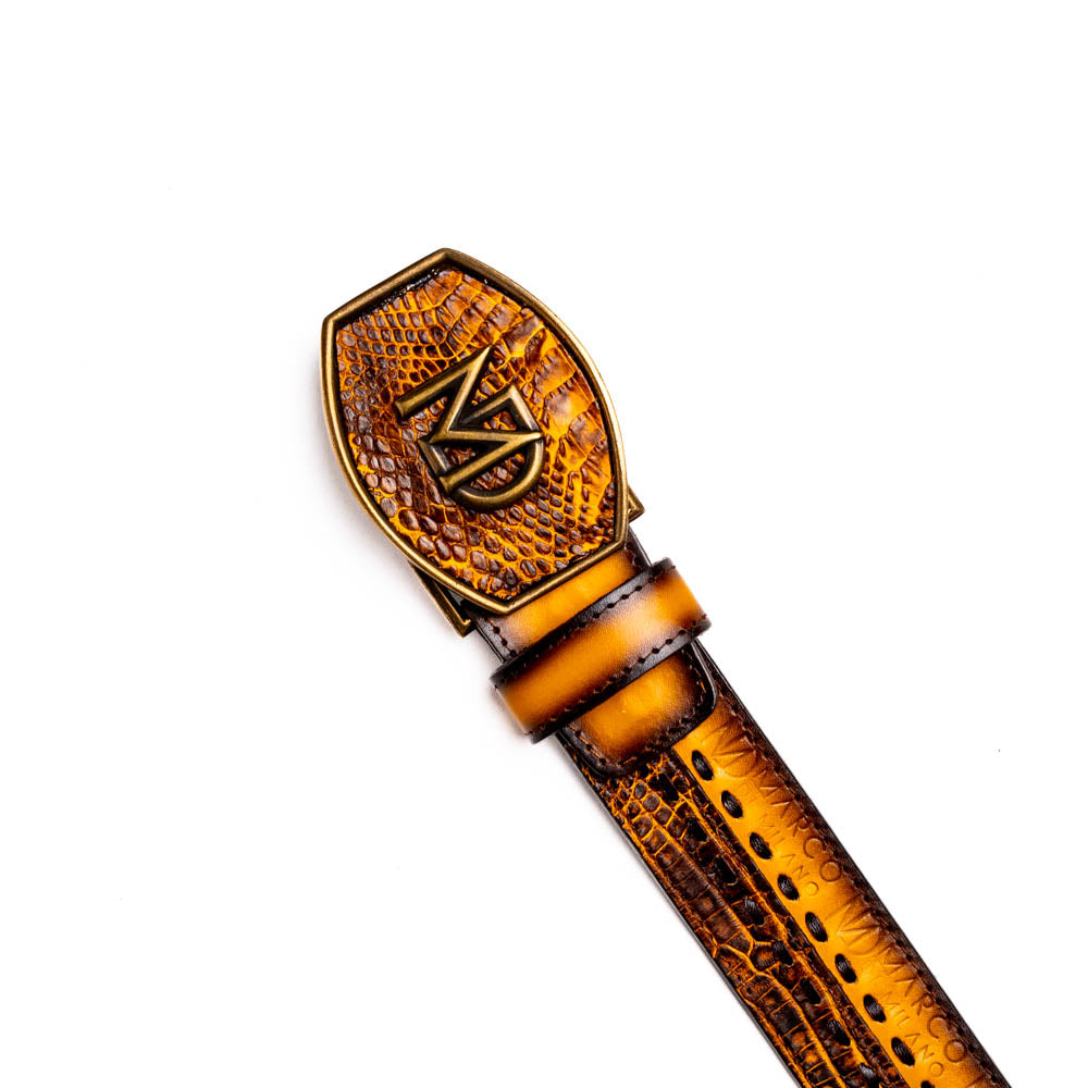 MDM Montana Belt Mustard Brown - Mann