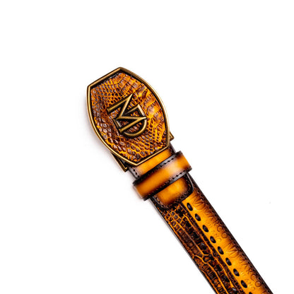 MDM Montana Belt Mustard Brown - Mann
