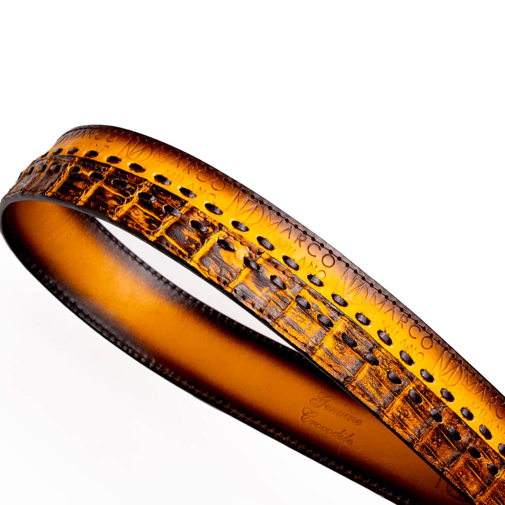 MDM Montana Belt Mustard Brown - Mann