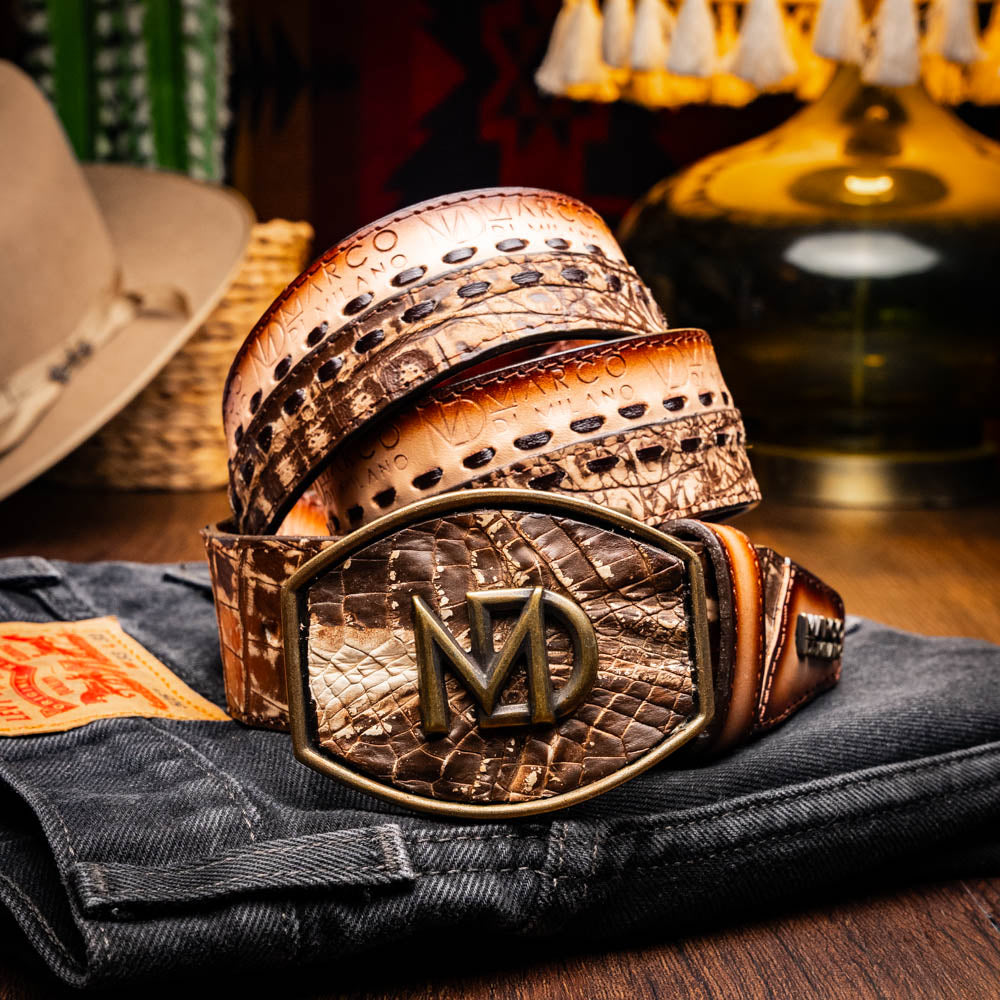 MDM Montana Belt Stone Brown - Mann