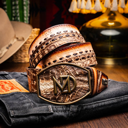 MDM Montana Belt Stone Brown - Mann
