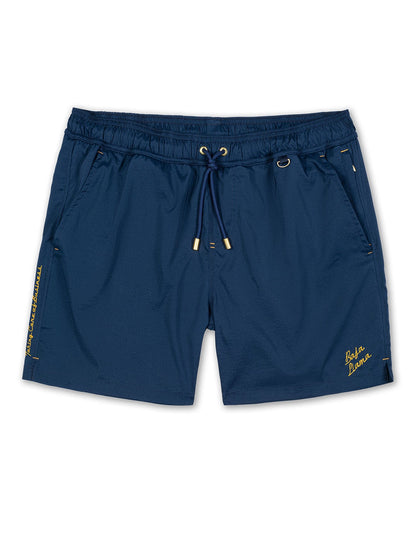 Baja Llama Fort Knox Navy - Stretch Swimsuit